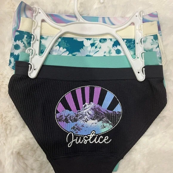 Colorful Patterned Bikini Bottoms Set - Picture 3 of 3